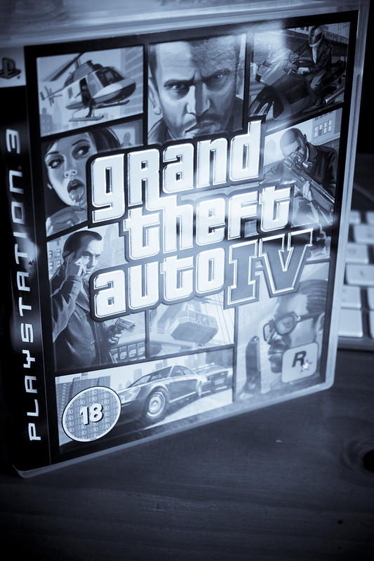 "Grand Theft Auto IV - Stylized (3)" by William Hook is licensed under CC BY-SA 2.0